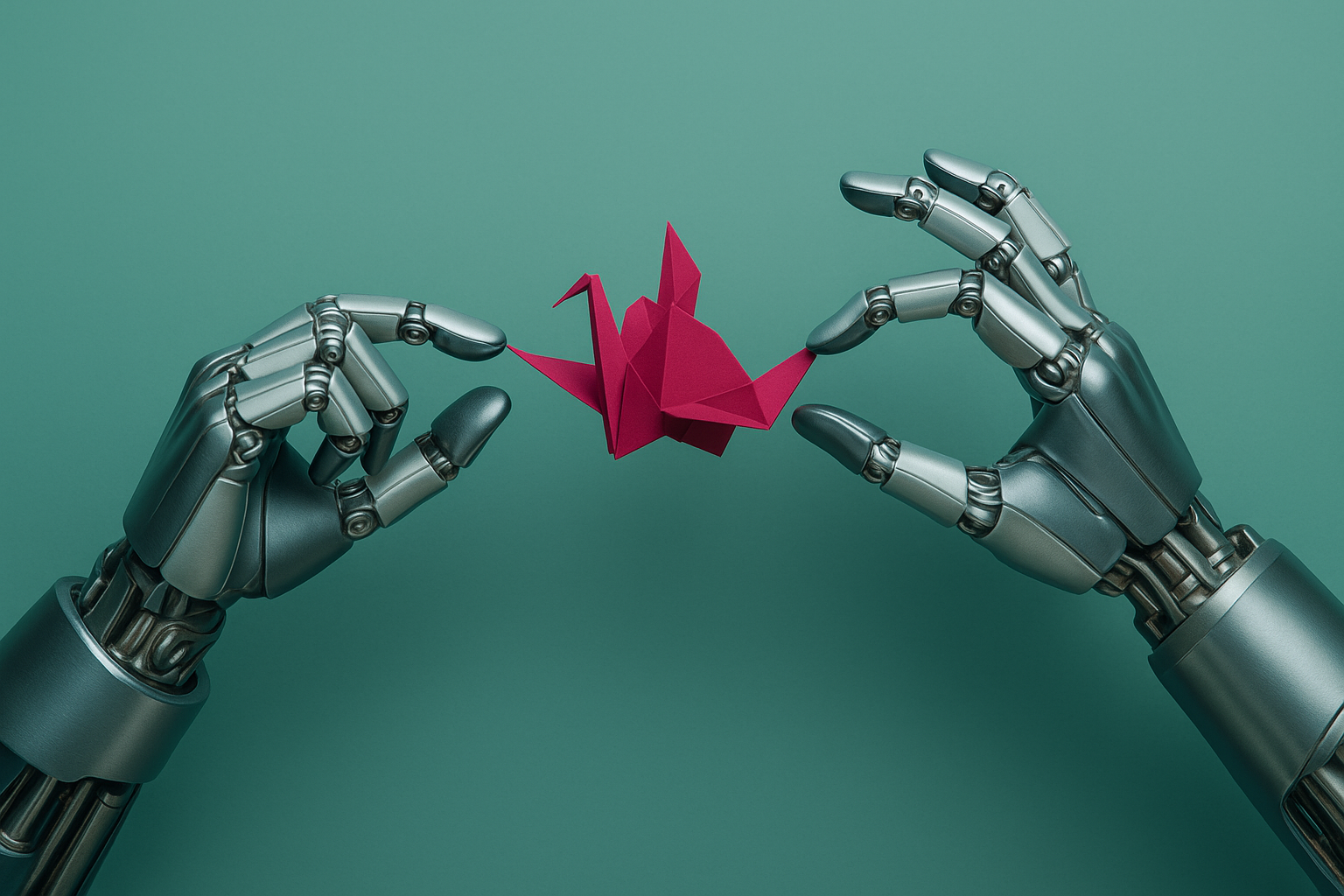 Schreibmaschine mit Zettel auf dem steht Machine Learning
