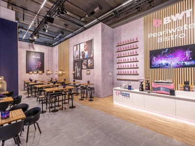 Die Kaffeebar bei der ISH